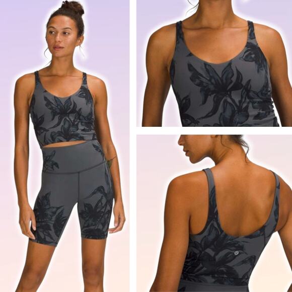 LULULEMON Align Tank Top Botanical Bloom Anchor Multi Size 2 - Picture 5 of 9